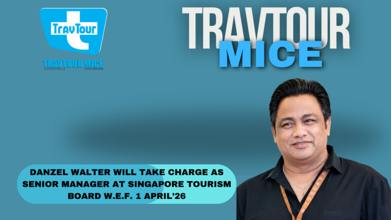 Danzel Walter has taken charge as Senior Manager at Singapore Tourism Board