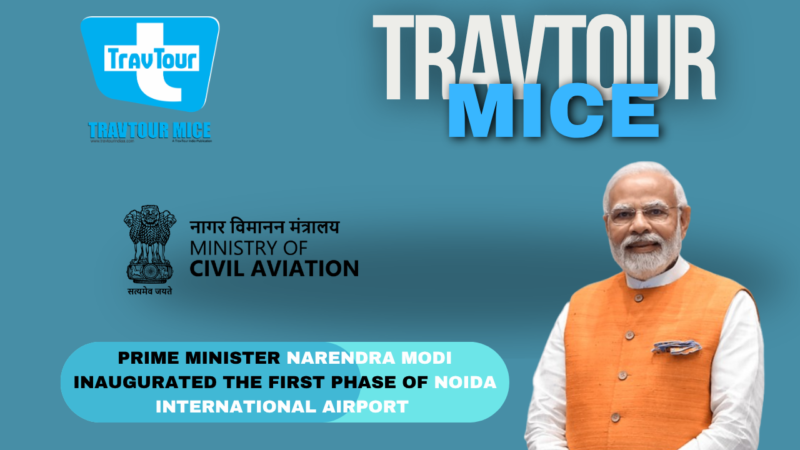 Prime Minister Narendra Modi inaugurated the first phase of Noida International Airport with grandeur